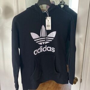 Black/white Adidas TRF Hoodie size M​